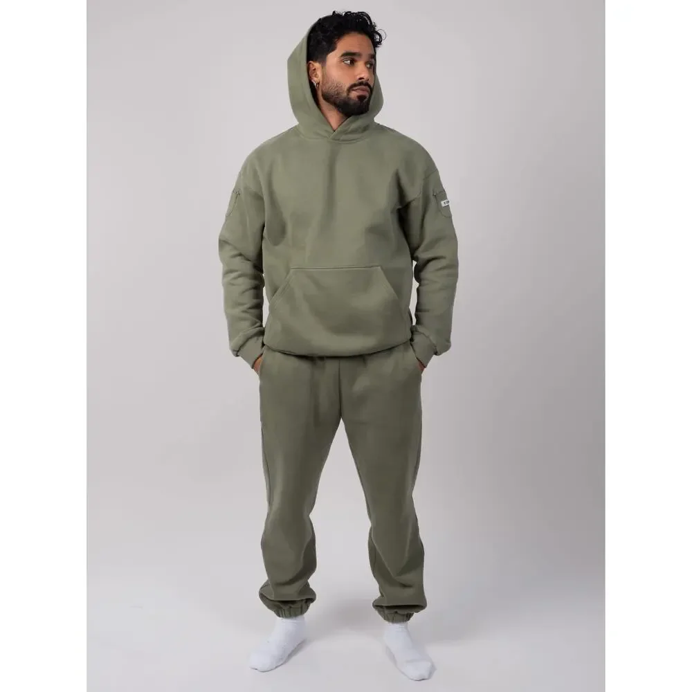 Comfrt Travel Essentials Sweatpants, Color Moss, Size XL - Picture 2 of 7